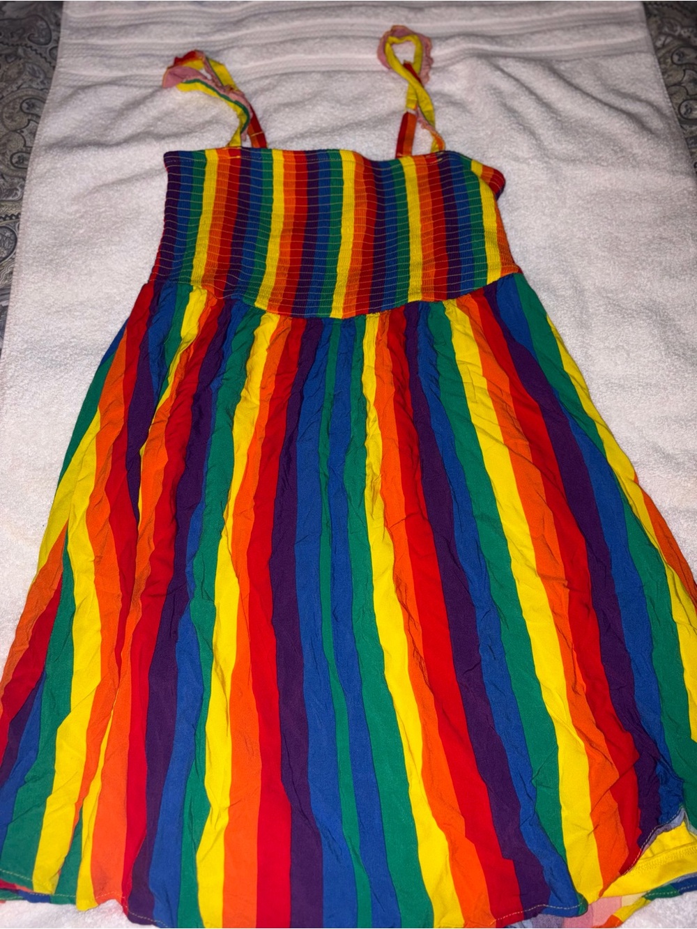 torrid Rainbow Stripe Midi Dress